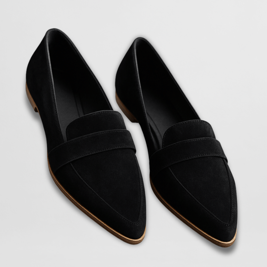 Helen Luxe | Slippers ortopédicos en ante suave