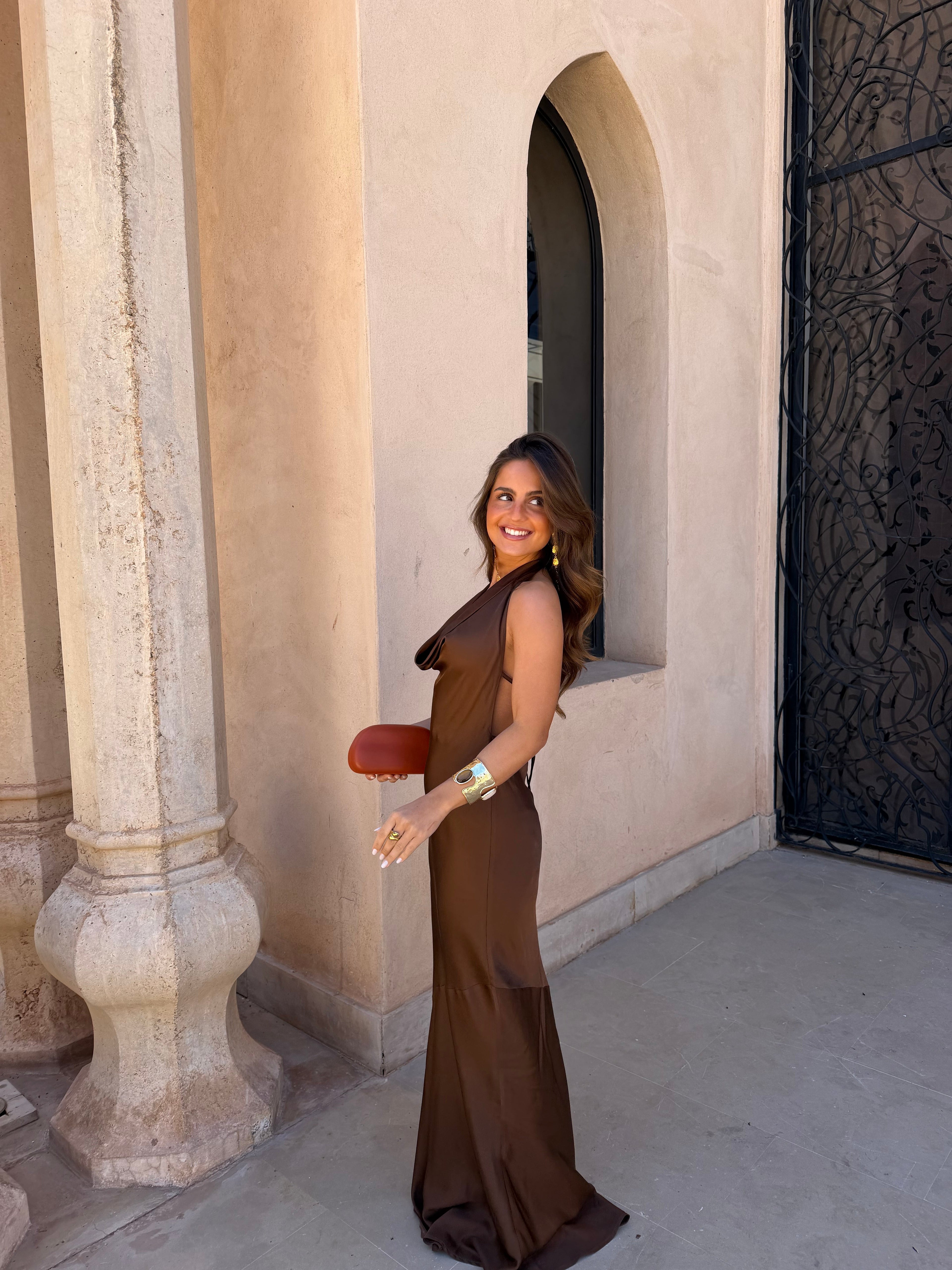 Vestido Alicante marrón
