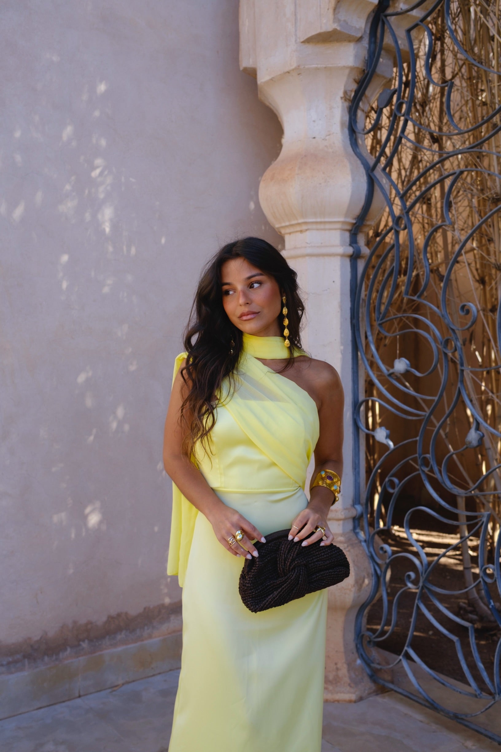 Vestido Triana en amarillo