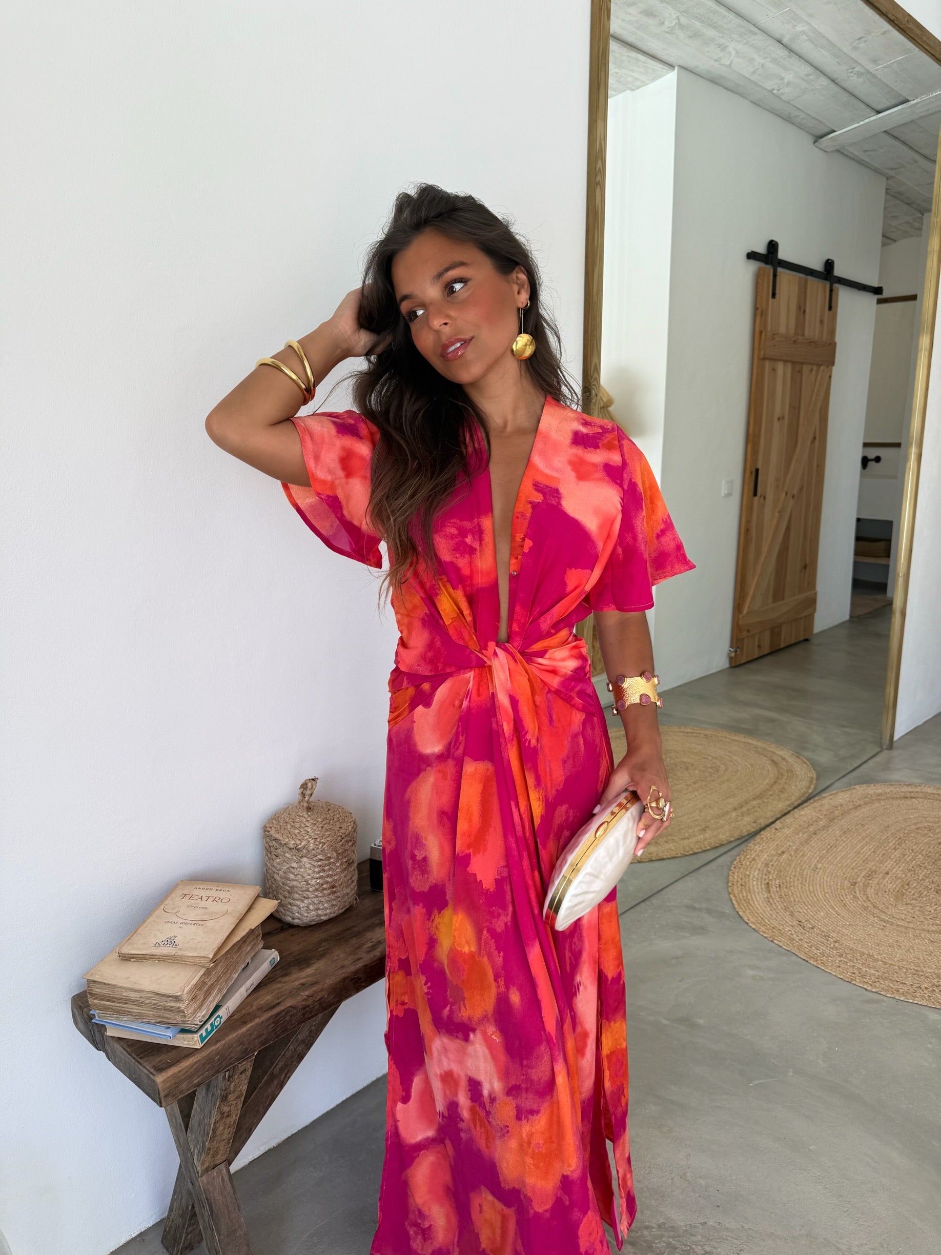 Vestido Brillo del Atardecer - Envío 11/05 al 15/05