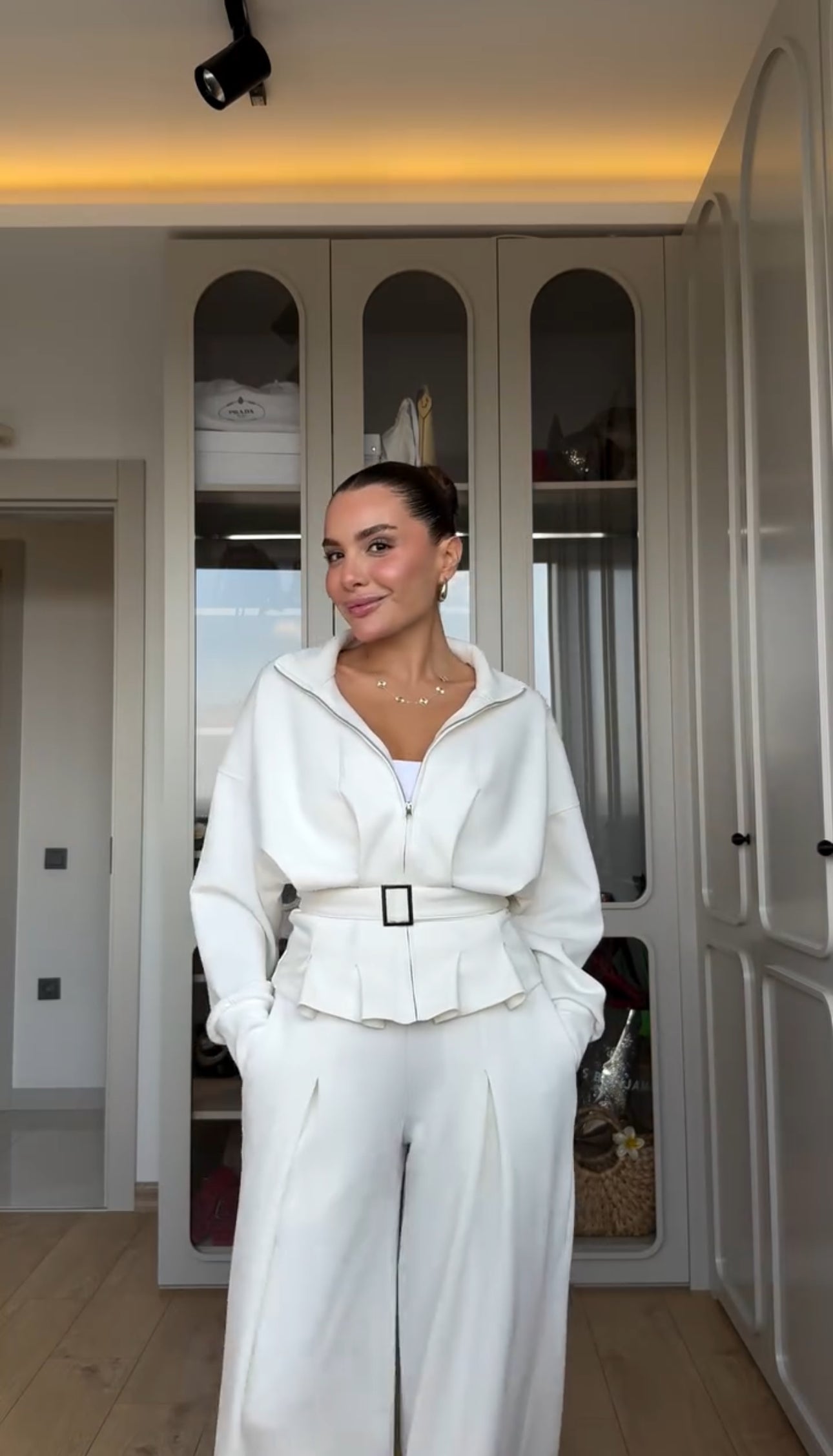 ILARY | Conjunto Deportivo de Pantalón Palazzo y Sudadera