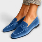 Louise Loafers de Terciopelo con Estilo Atemporal