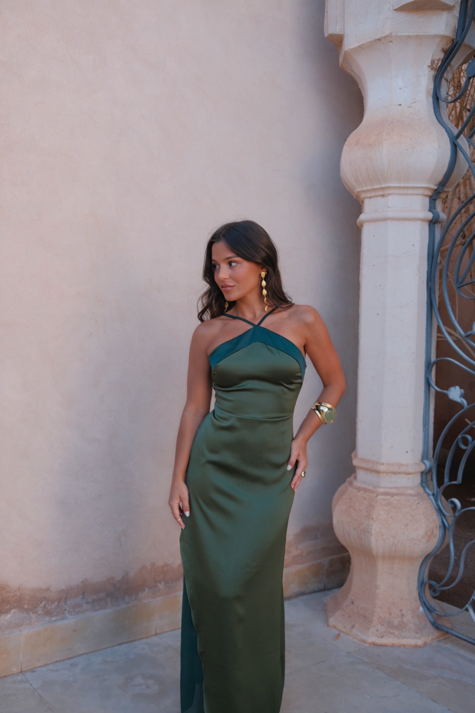 Vestido Oasis verde - Envío del 04/05 al 08/05