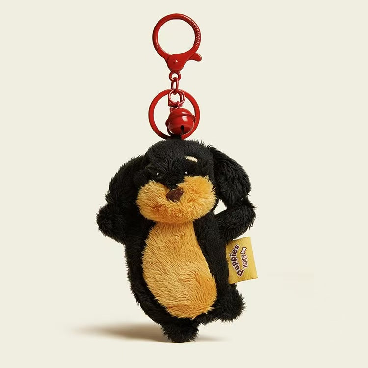 Charm de Peluche Cachorro para Bolso