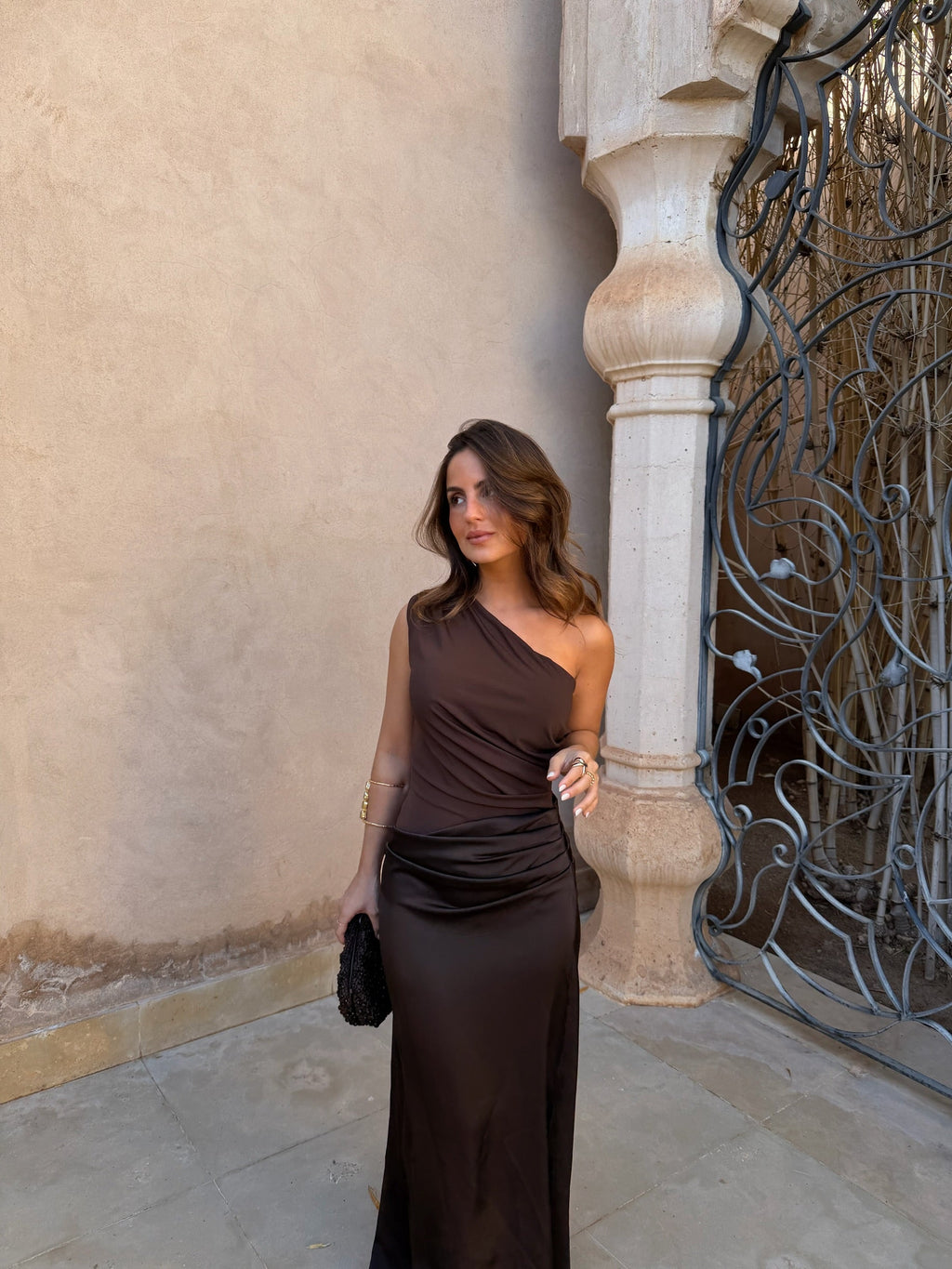 Vestido Amira en Marrón