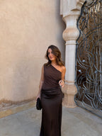 Vestido Amira en Marrón