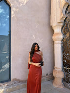Vestido Triana en Terracota