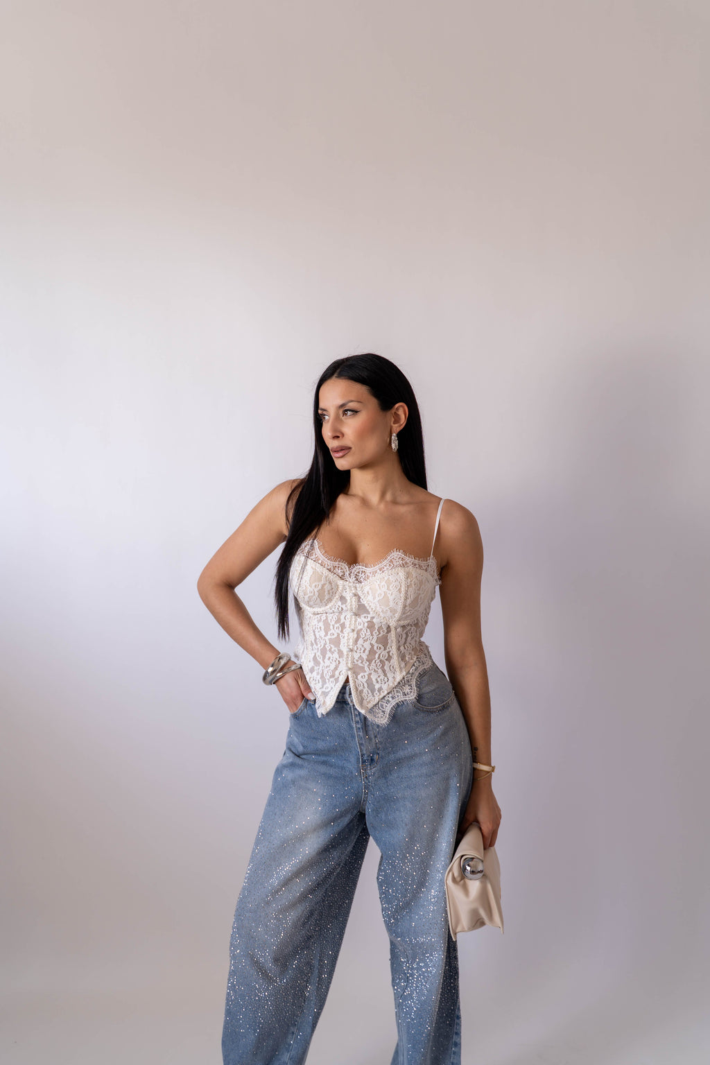 Top Corsé White