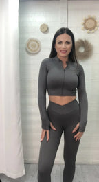 Serena Active | Conjunto Deportivo Chaqueta Cremallera y Legging