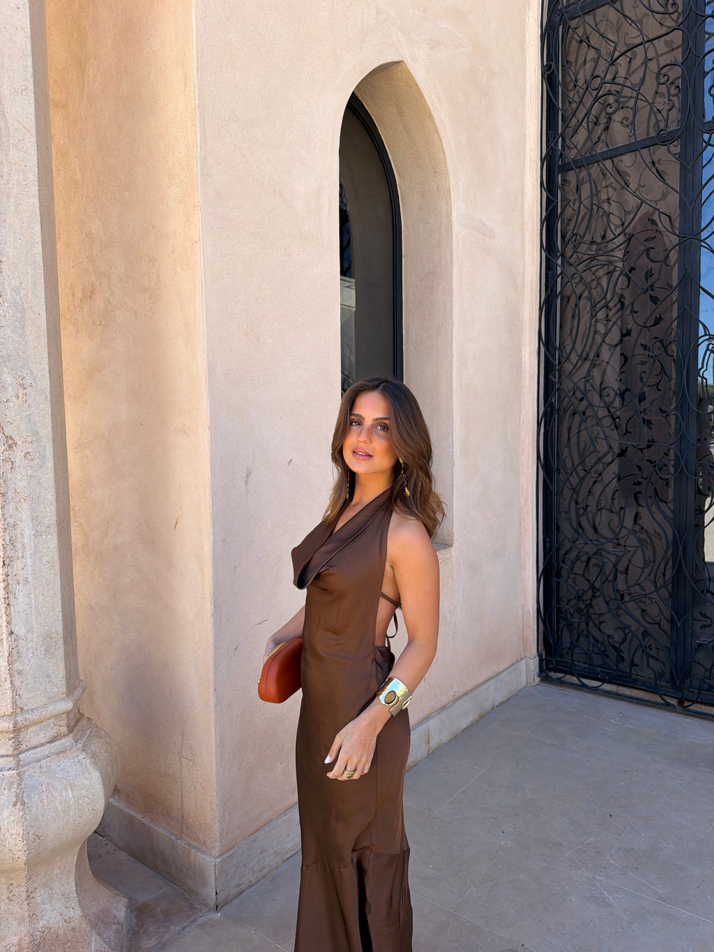Vestido Alicante marrón