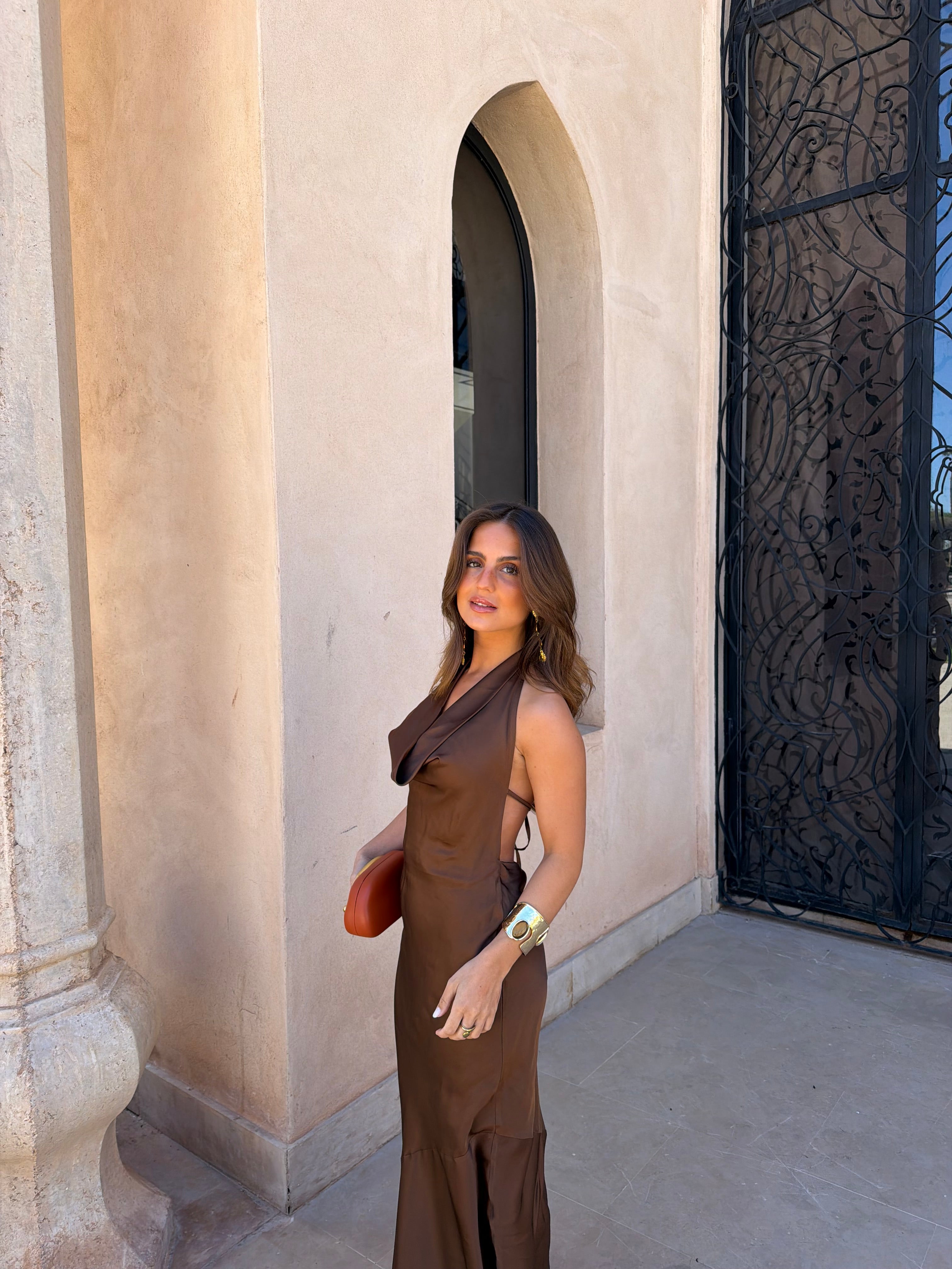 Vestido Alicante marrón