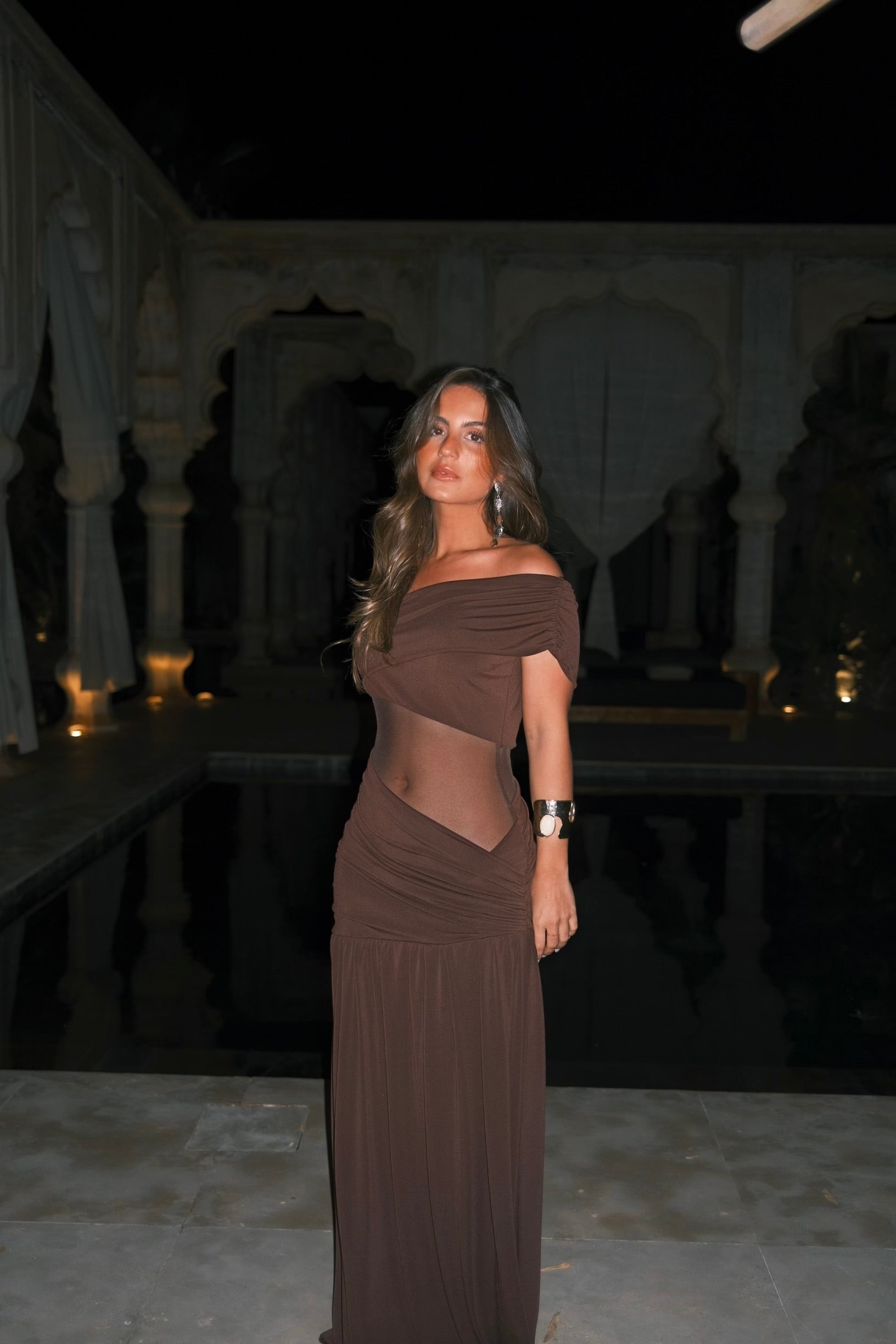 Vestido Dune en Marrón - Pedido Anticipado