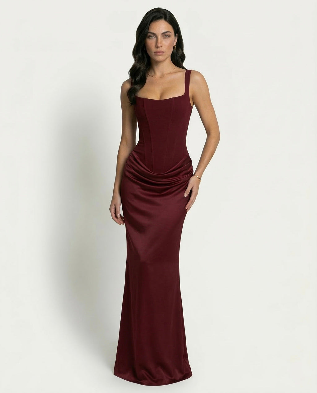 Vestido Escultura Roja