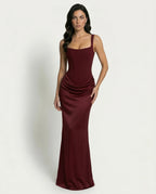 Vestido Escultura Roja