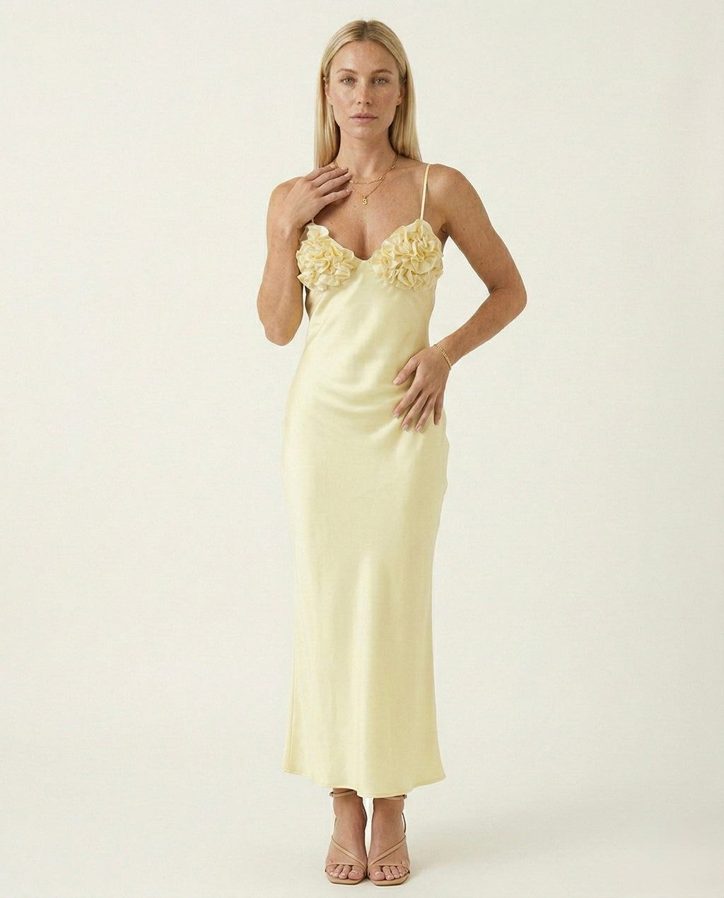 Vestido Vainilla en Flor