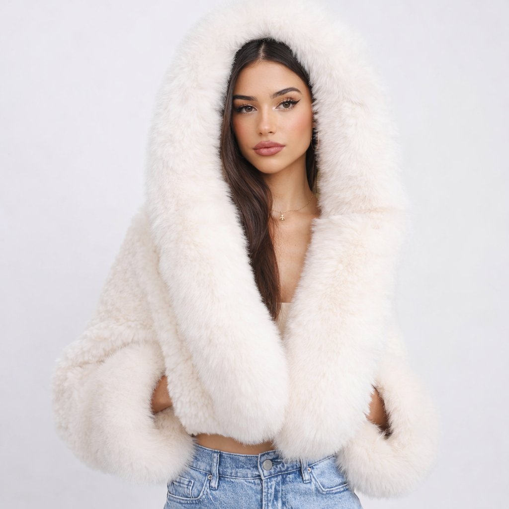 Ivory Edition Luxe | Chaqueta de pelo