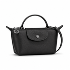 MINI BOLSO PARISIEN DE PIEL - NEGRO