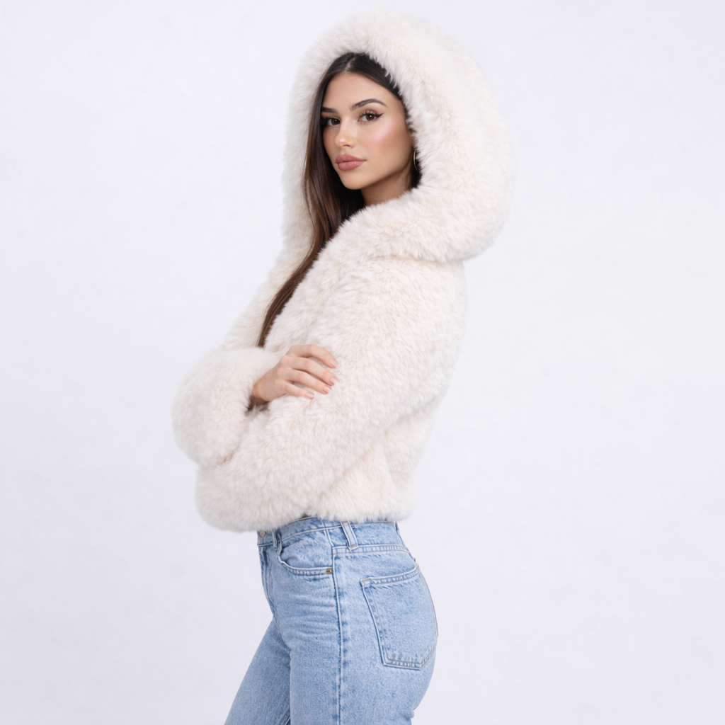 Ivory Edition Luxe | Chaqueta de pelo