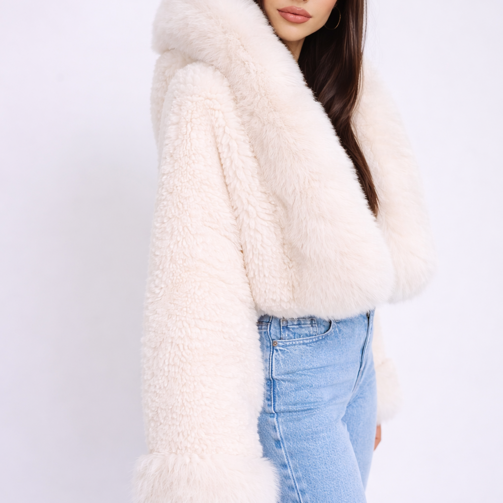 Ivory Edition Luxe | Chaqueta de pelo