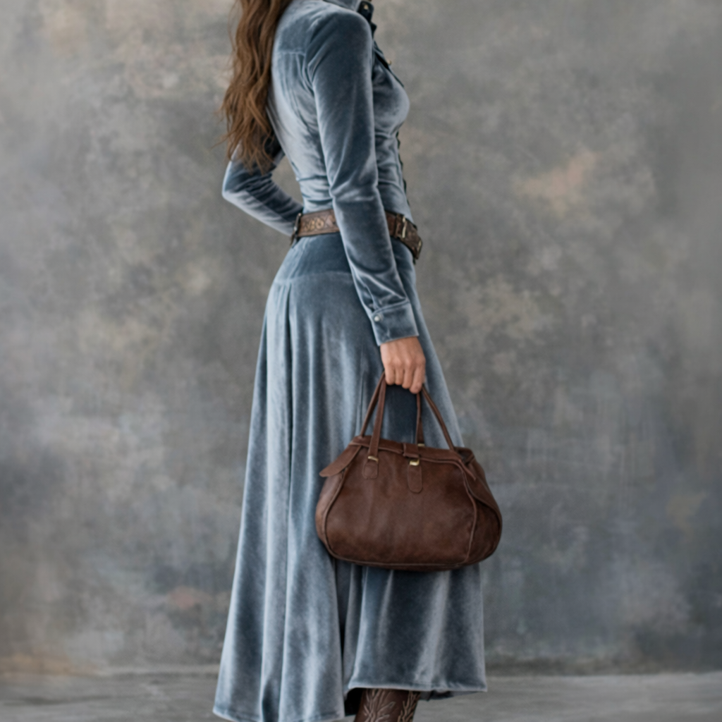 Vena™ | Vestido maxi fluido con silueta moderna