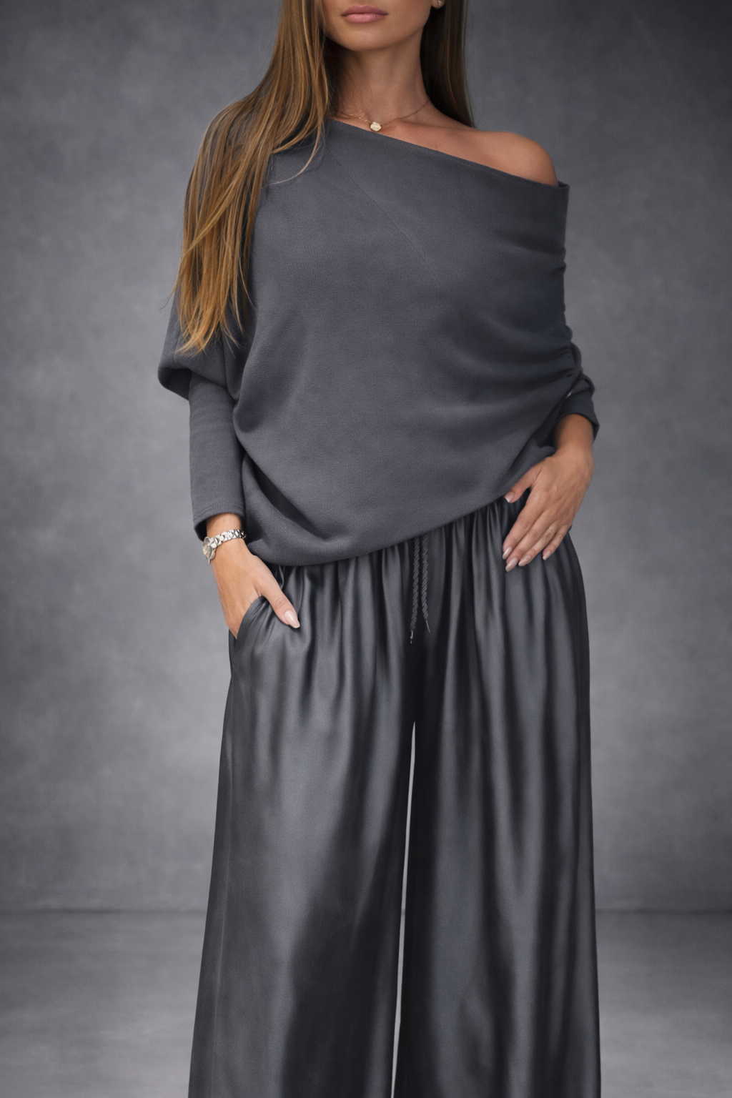 Gala | Conjunto elegante de hombros descubiertos