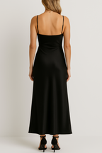 Elina Vestido Flowy V-Neck