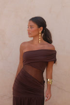 Vestido Dune en Marrón