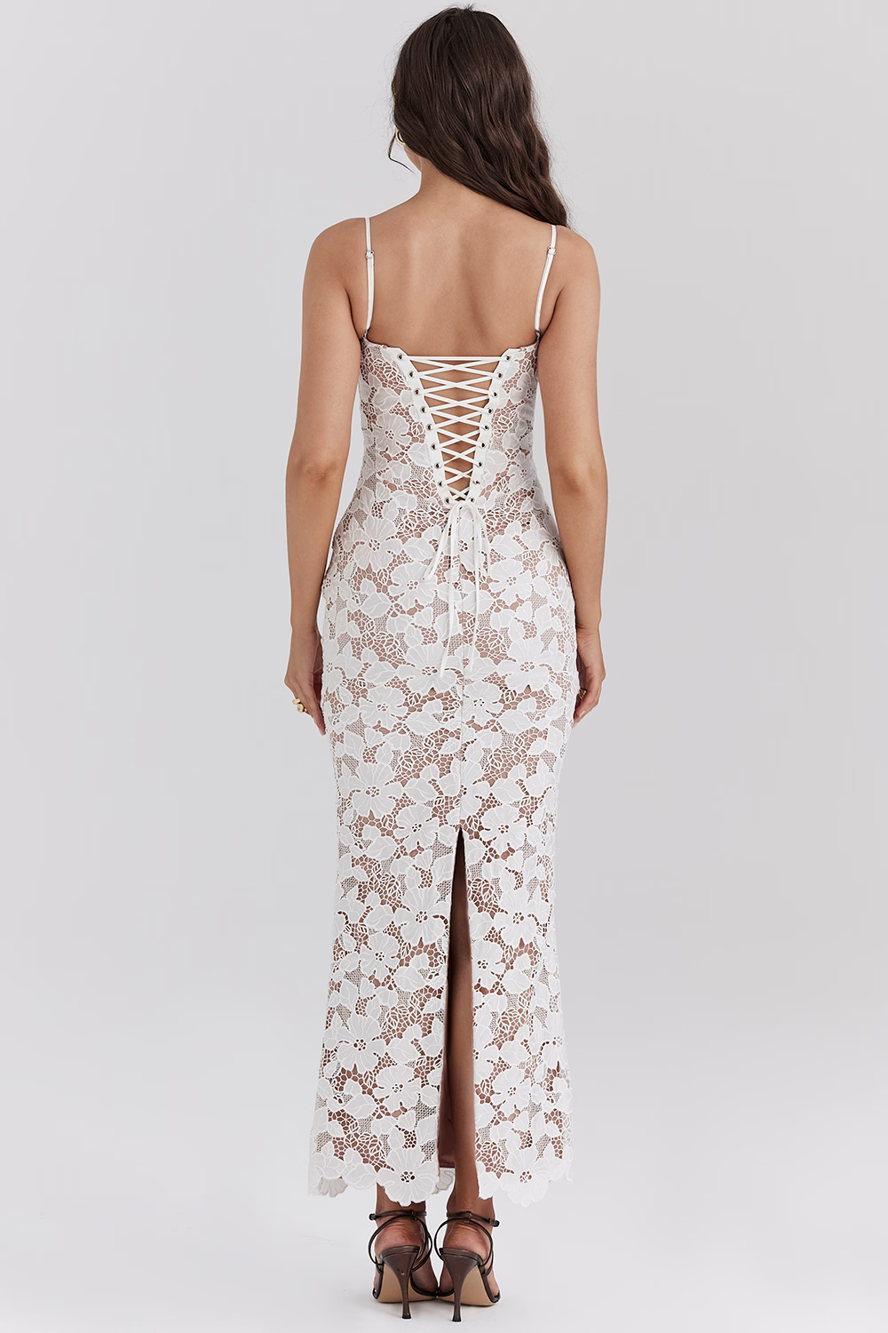 Perla - Vestido Maxi Bordado Premium