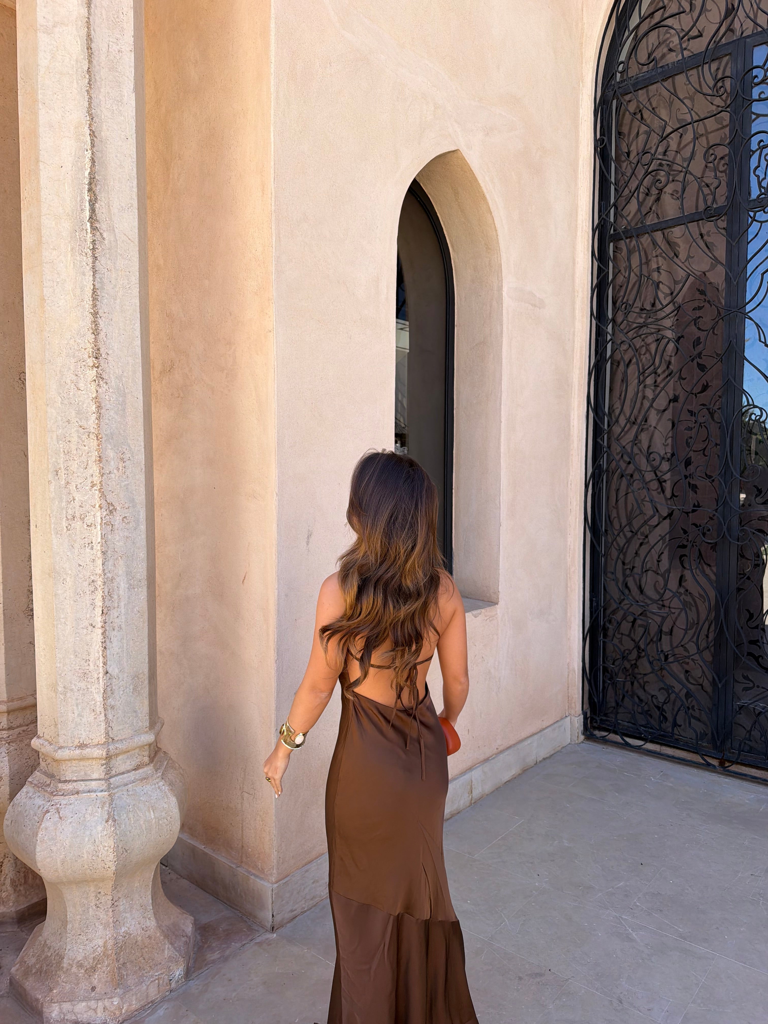 Vestido Alicante marrón