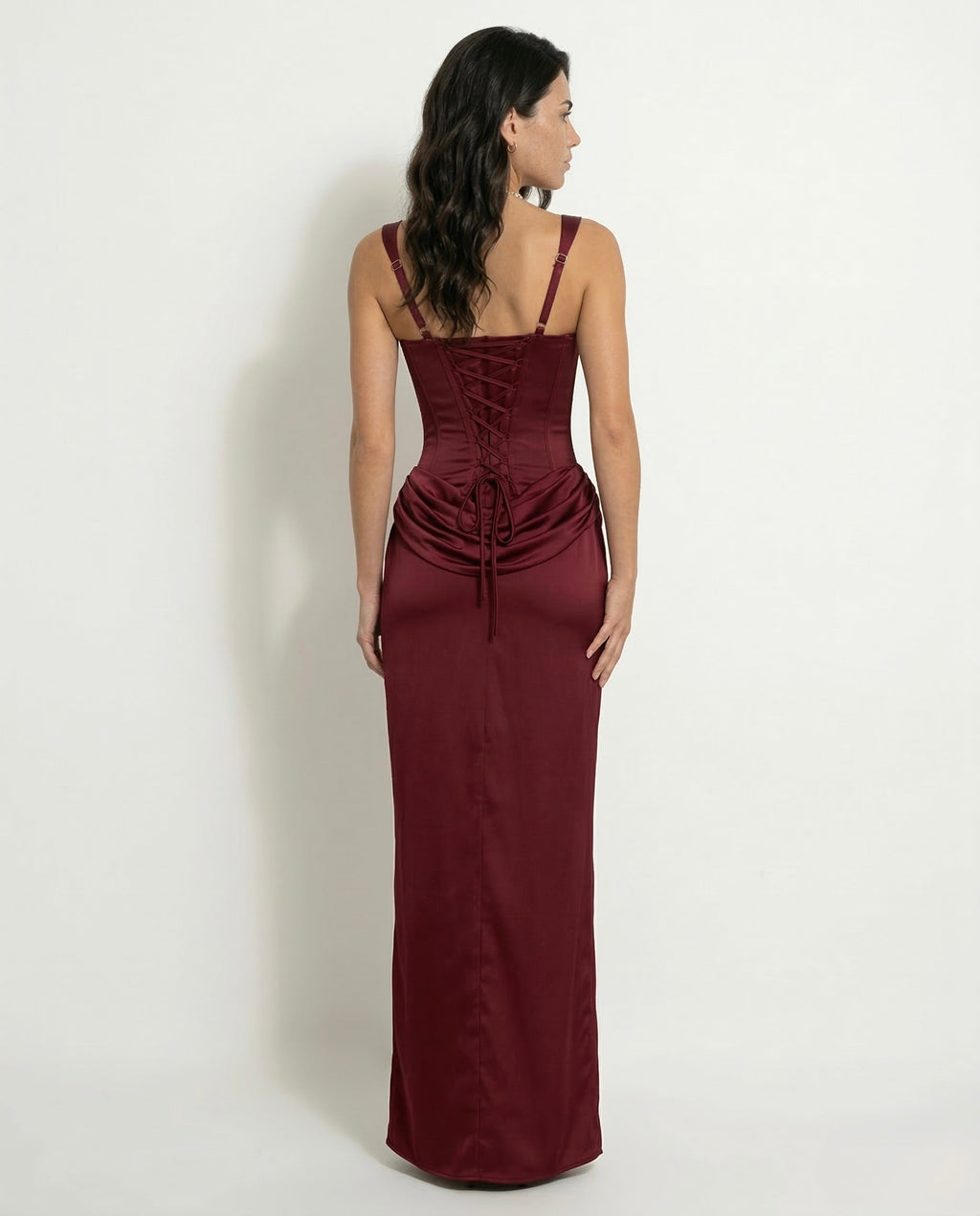 Vestido Escultura Roja