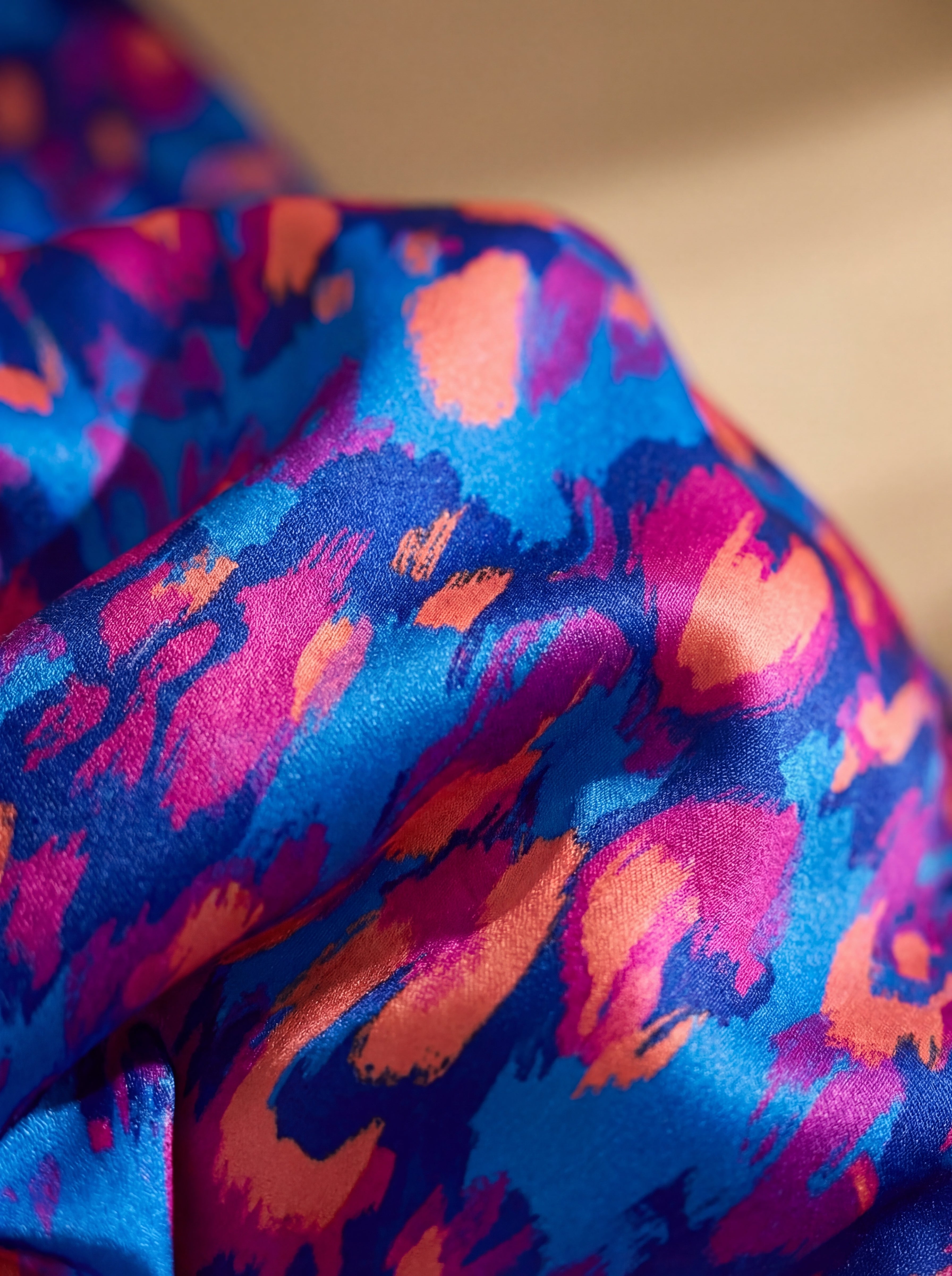 Salobreña™ | Vestido midi estampado escultural