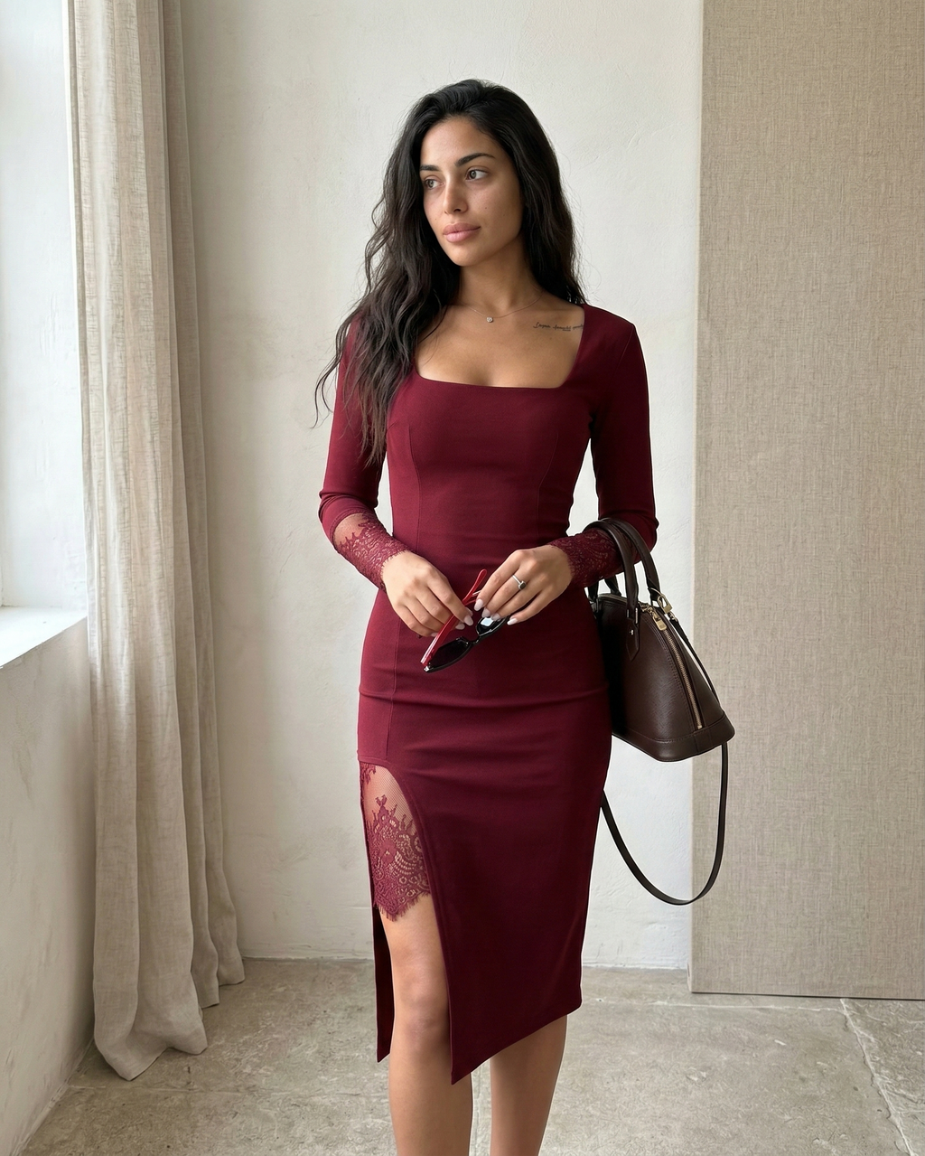 Sara | Vestido de noche con encaje