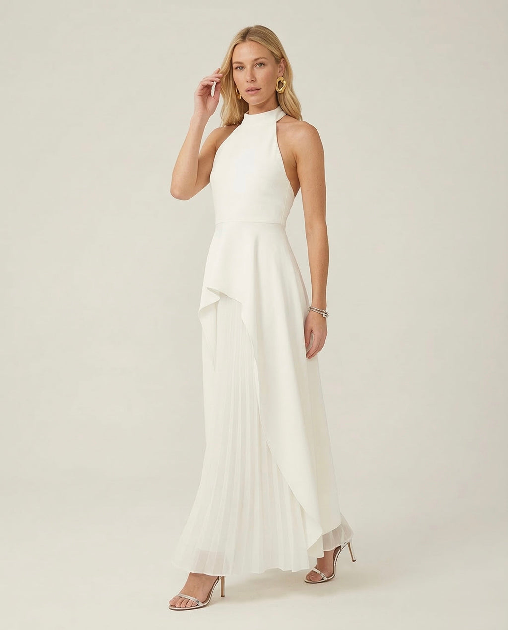 Vestido Cisne Asimetrico