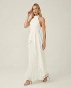 Vestido Cisne Asimetrico