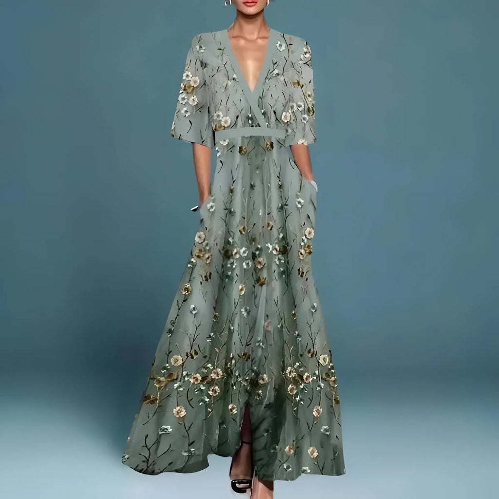 Valeria | Vestido floral elegante