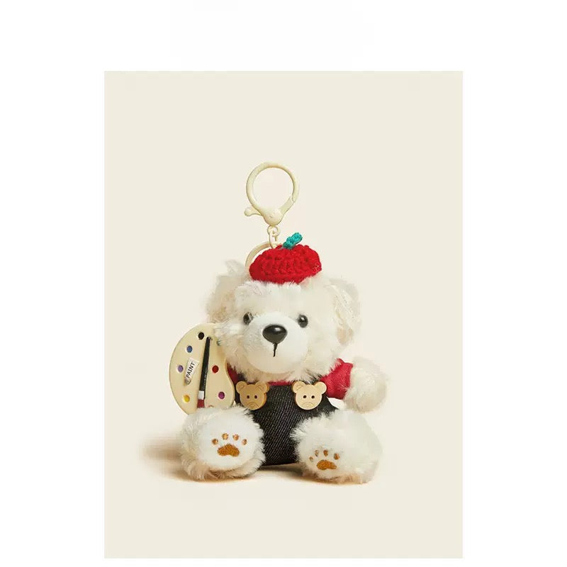 Charm de oso artista para Bolso