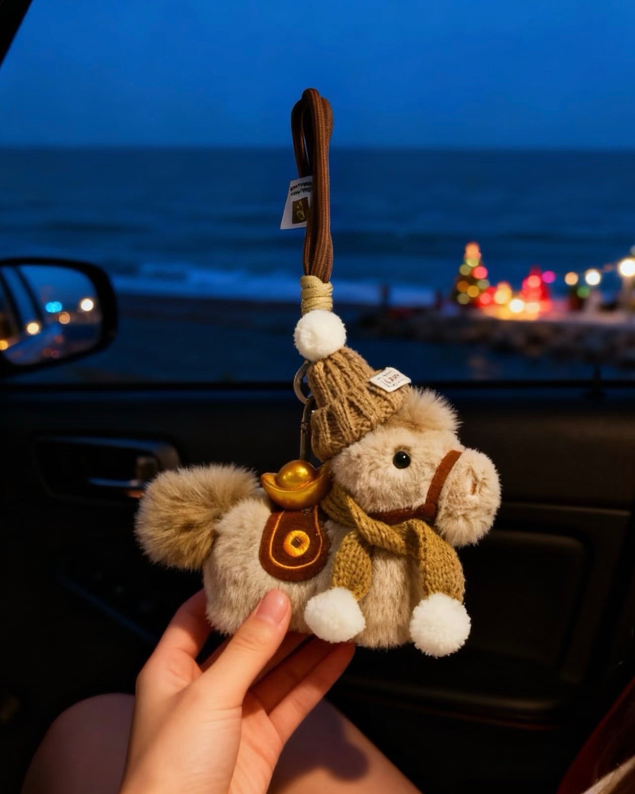 Charm de Peluche de Pony para Bolso