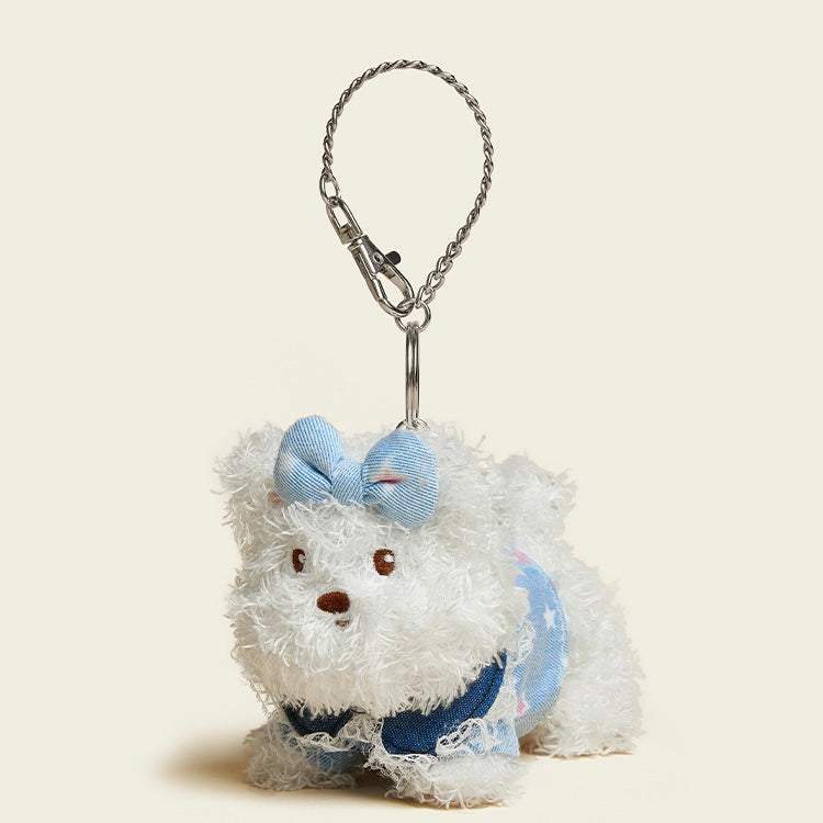 Charm de Peluche Cachorro para bolso