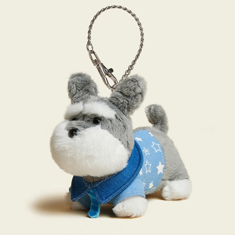 Charm de Peluche Cachorro para bolso