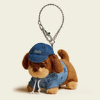 Charm de Peluche Cachorro para bolso