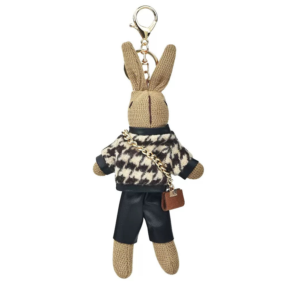 Charm de Conejo con ropa para Bolso