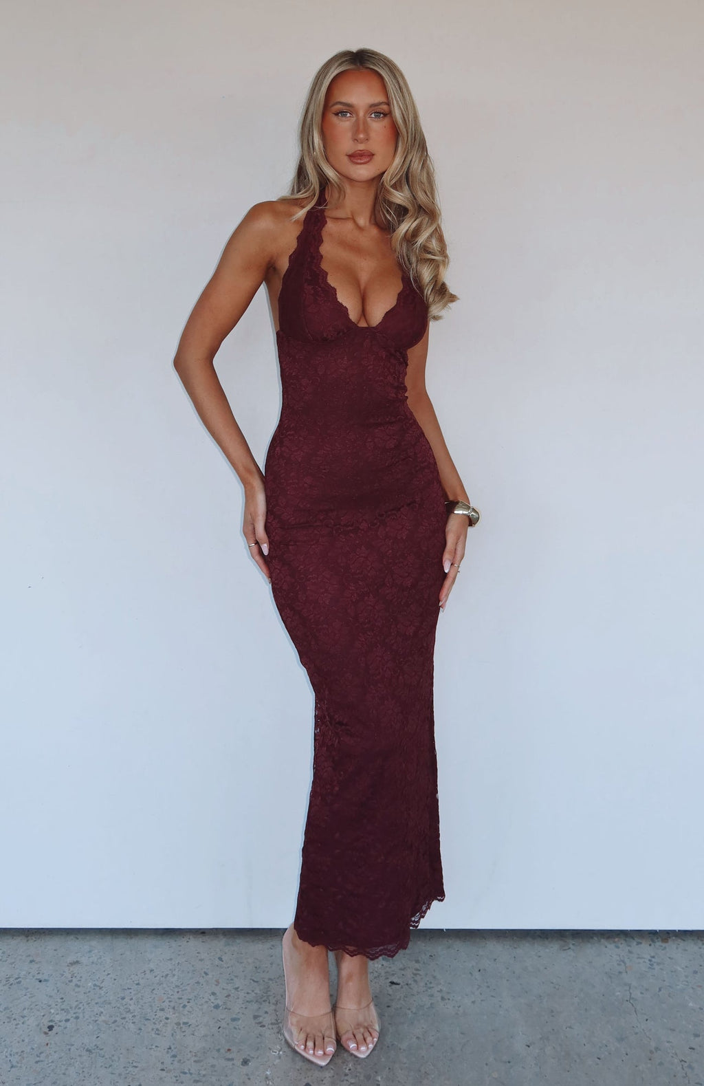 MITA | Lace Me Maxi Dress
