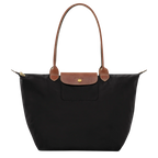 Bolso tote parisien plegable - Negro