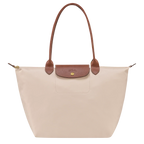 Bolso tote parisien plegable - Crema