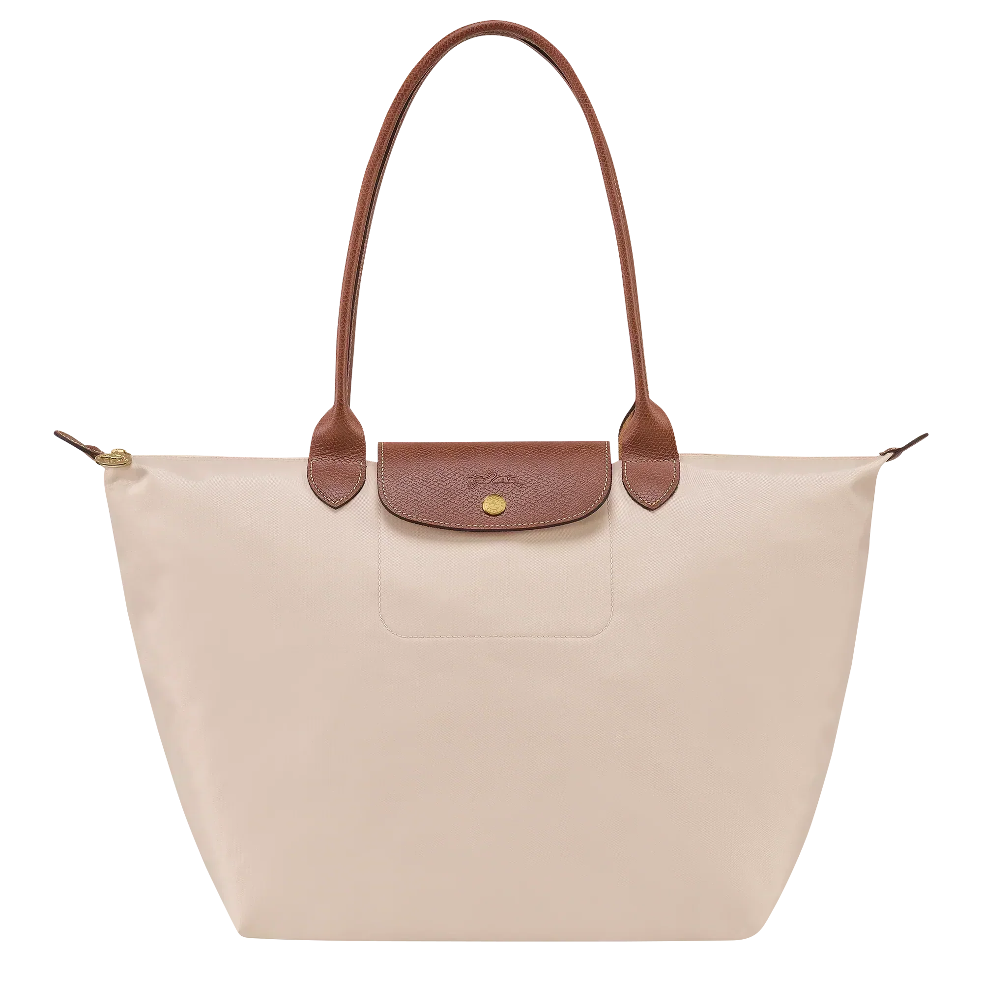 Bolso tote parisien plegable - Crema