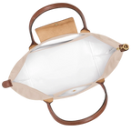 Bolso tote parisien plegable - Crema