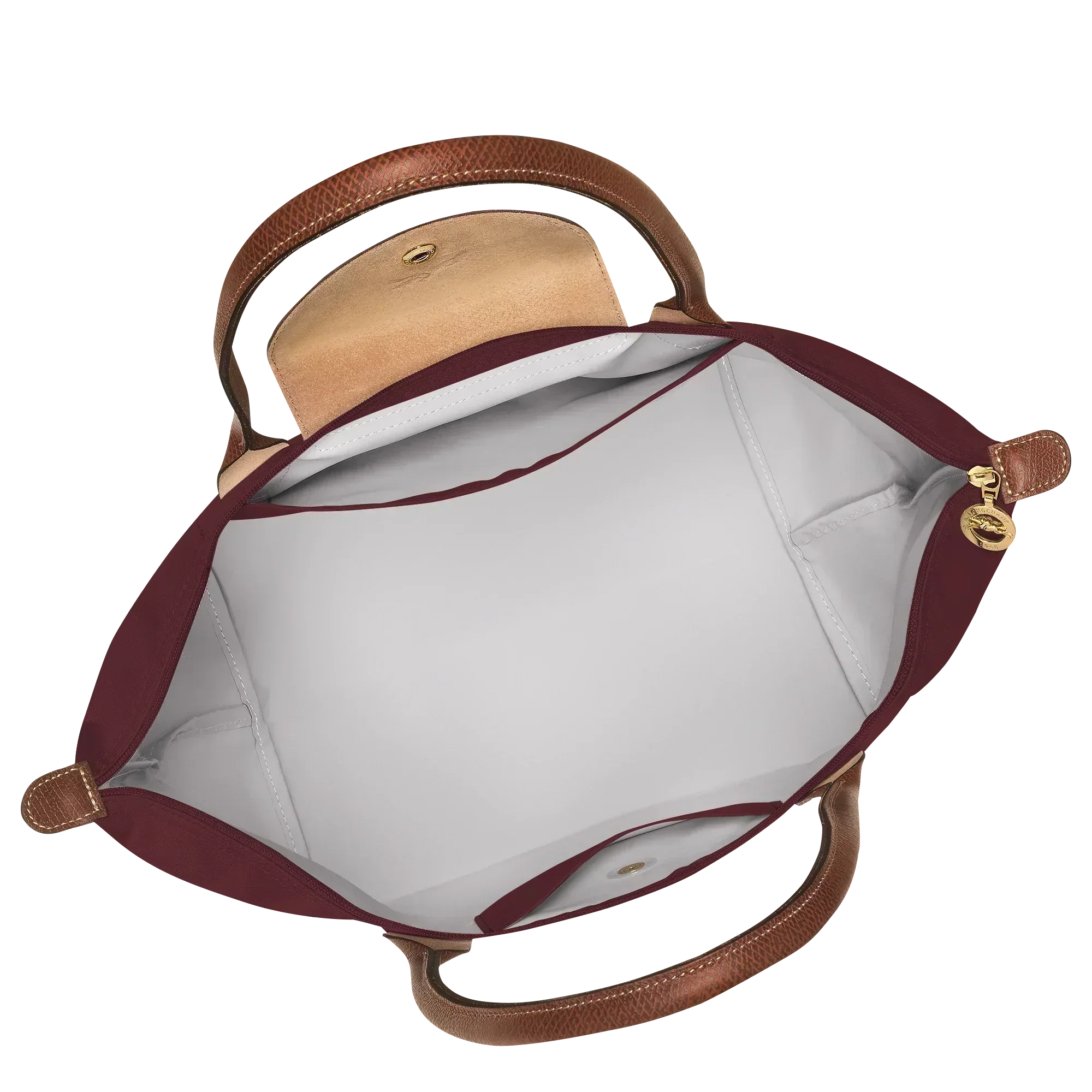 Bolso tote parisien plegable - Borgoña