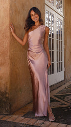 Vestido Maxi Victoria - Rosa Polvoriento