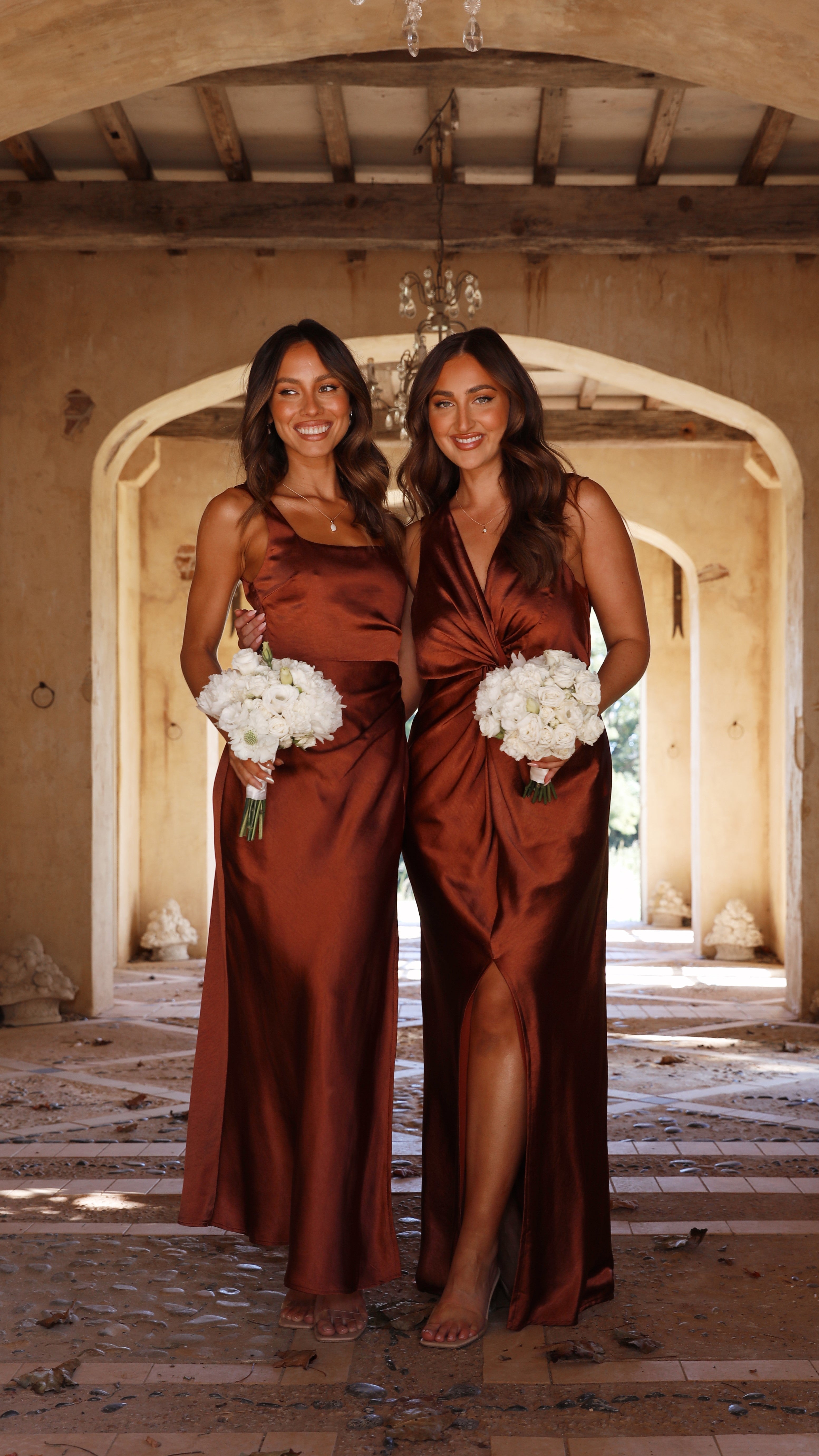 Vestido Maxi Alaria - Óxido