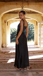 Vestido Maxi Alaria - Negro
